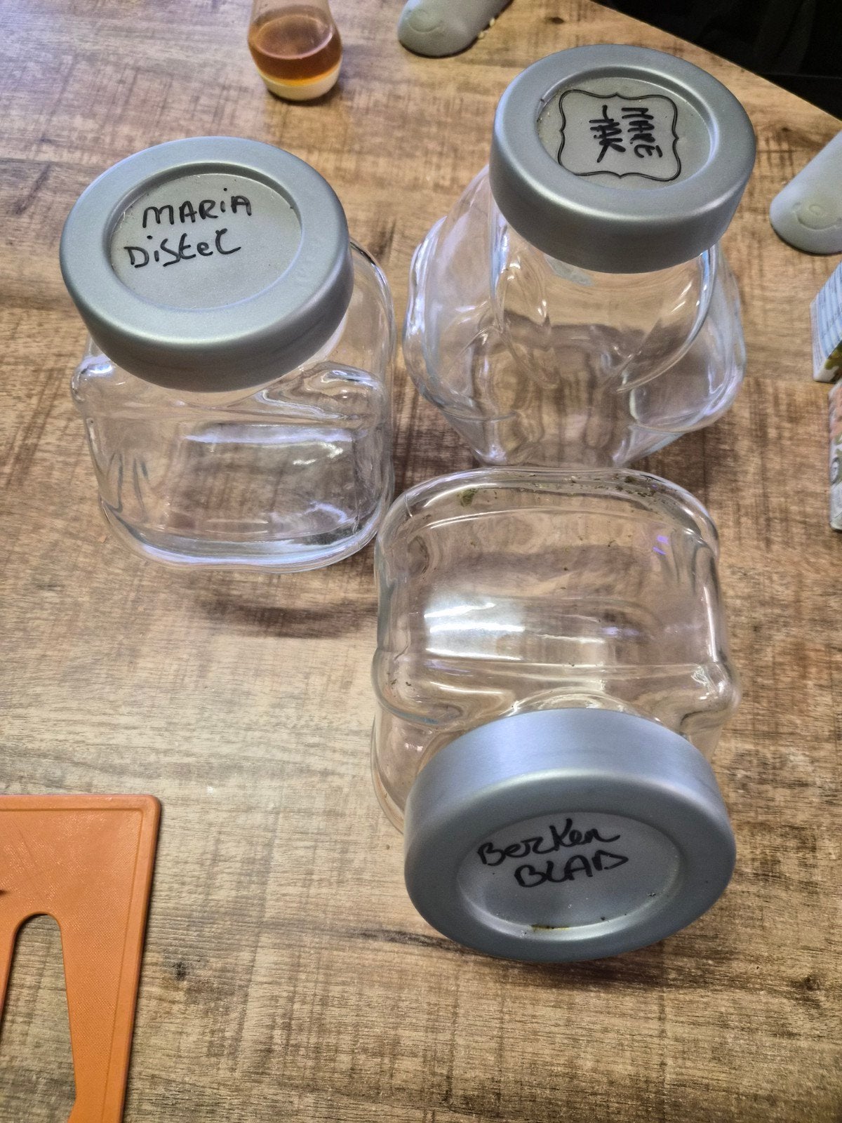 grote glazen bewaarpotten, Ophalen of Verzenden