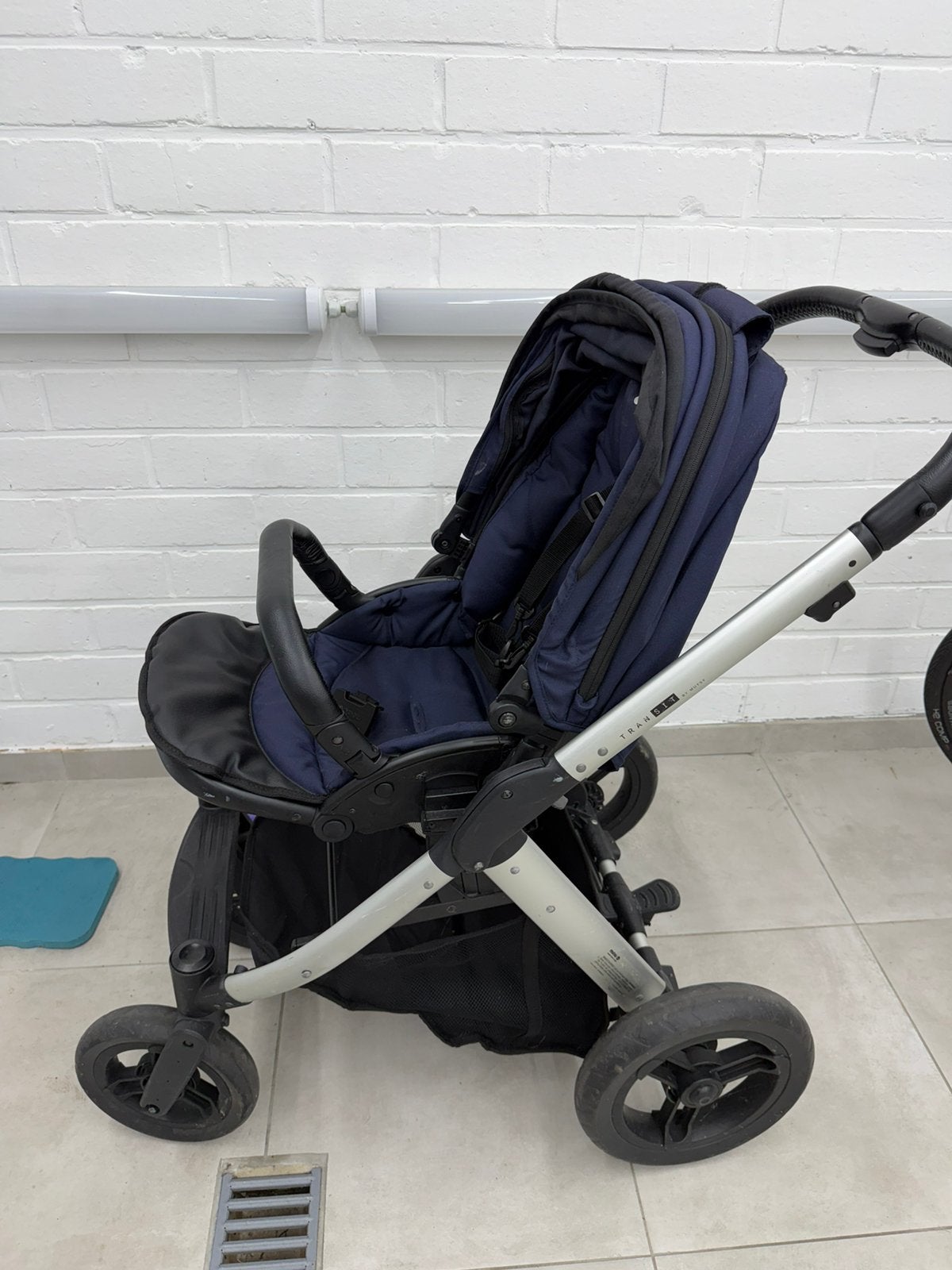 Transit 3 delig buggy, Ophalen, Gebruikt, Overige merken, Regenhoes