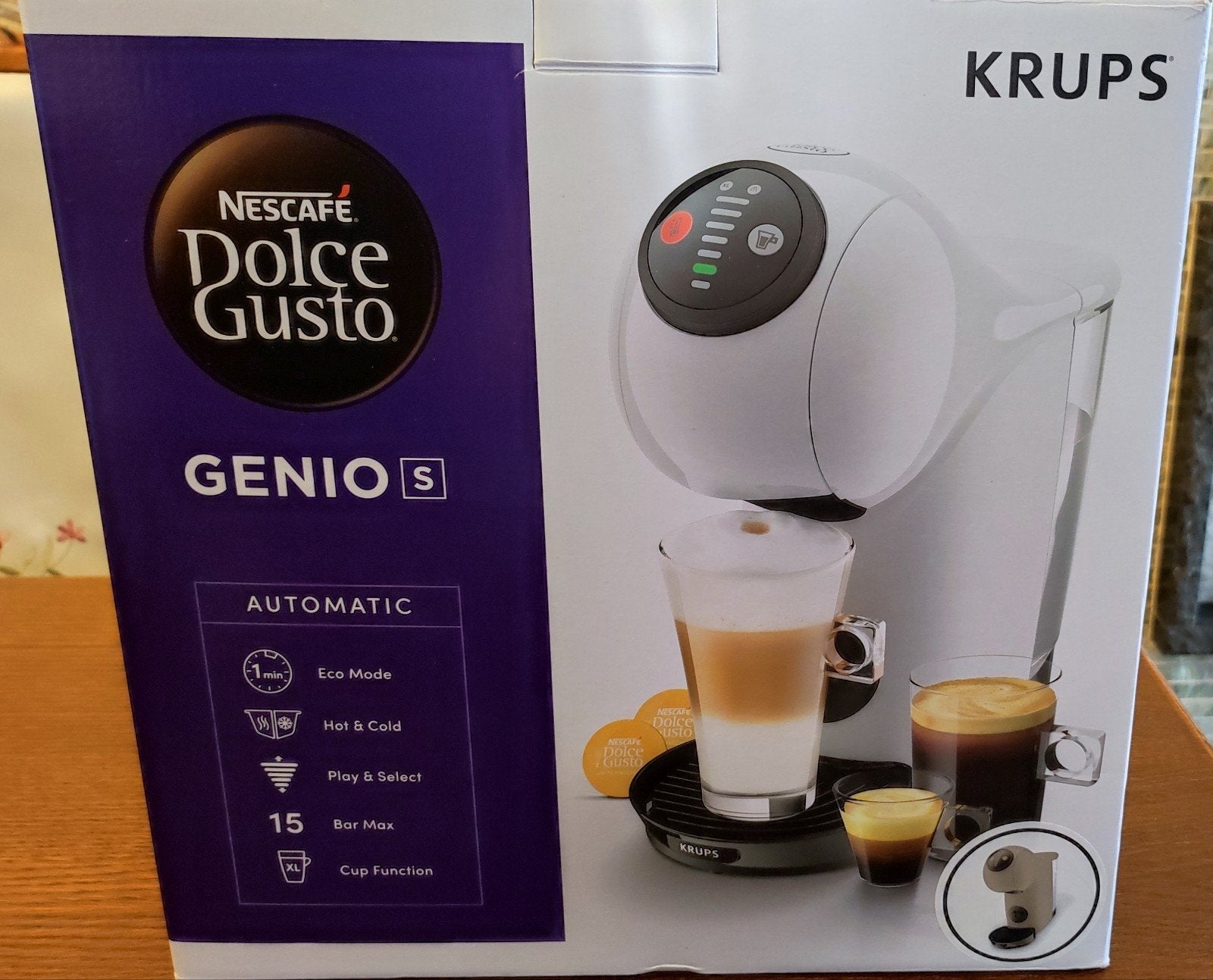 Krups Nescafé Dolce Gusto  genio S , nieuw met cups erbij., Enlèvement