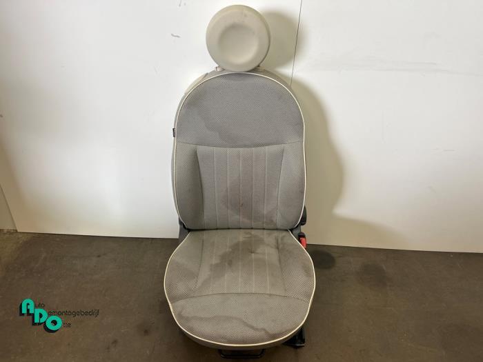 Siège droit d'un Fiat 500 (500 07-), -, 3 mois de garantie, Utilisé, Fiat