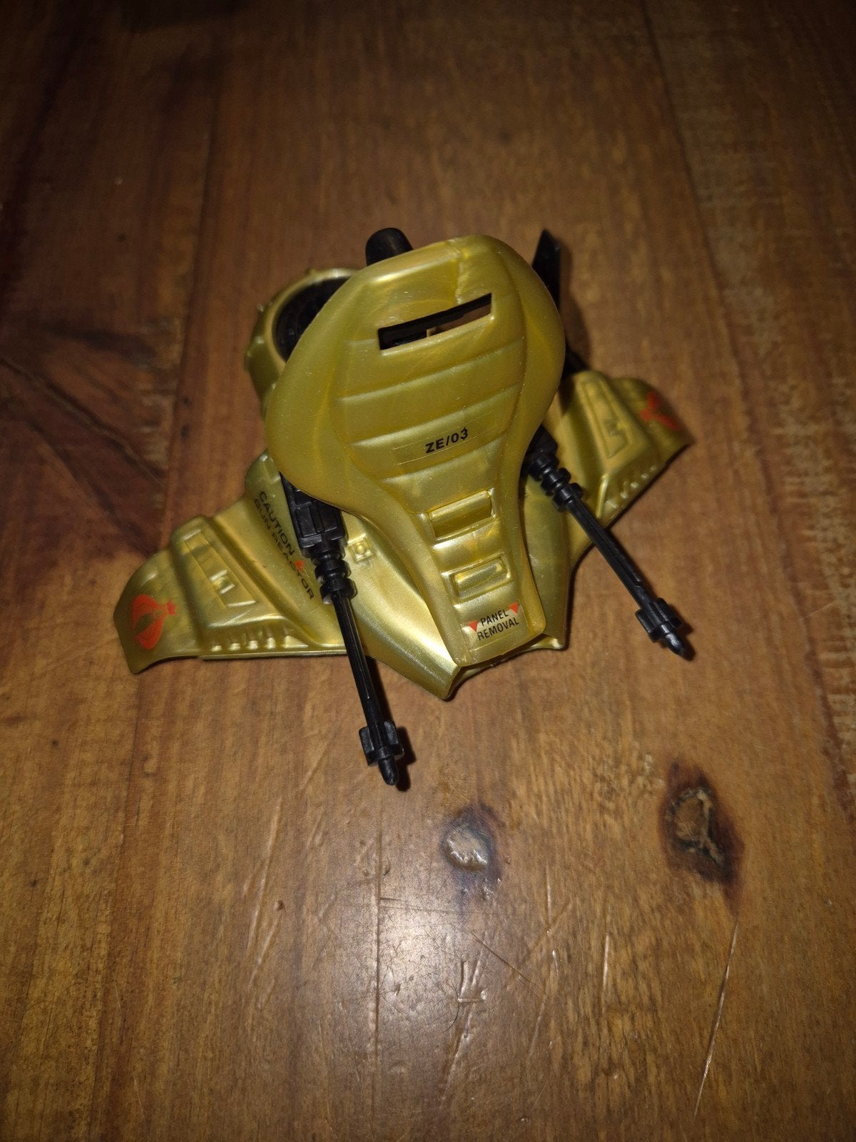 GI Joe Cobra Emperor Serpentor Air Chariot Vintage 1986 Hasb, Enlèvement ou Envoi, Utilisé