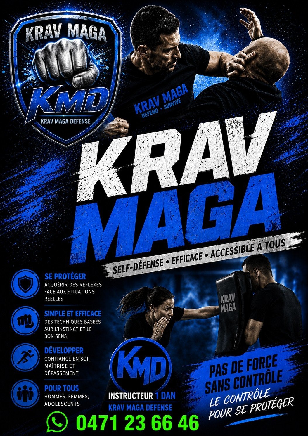 COURS DE KRAV MAGA À DOMICILE OU EN EXTÉRIEUR, Enlèvement ou Envoi
