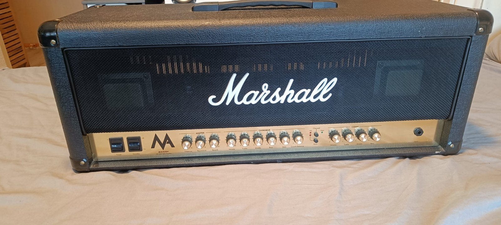 Marshall lampen versterker ma100h, Ophalen, Zo goed als nieuw, Gitaar, 50 tot 100 watt