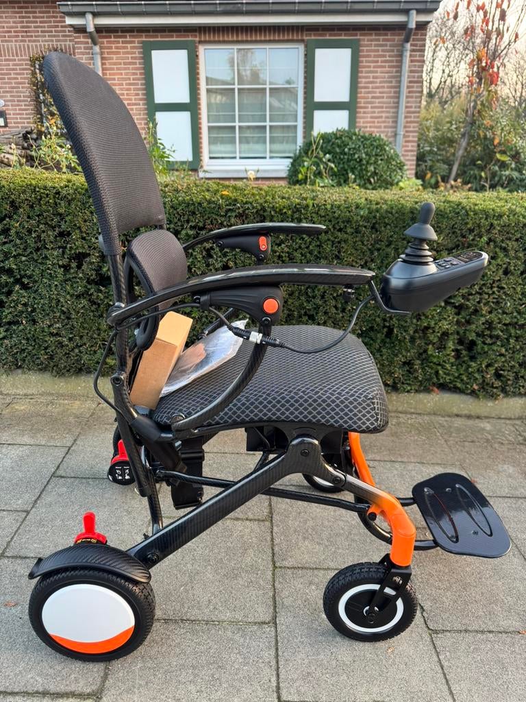 Slechts 10 KG Ultralichte Electrische Rolstoel – Plooibaar, Diversen, Ophalen of Verzenden, Inklapbaar, Nieuw, Elektrische rolstoel