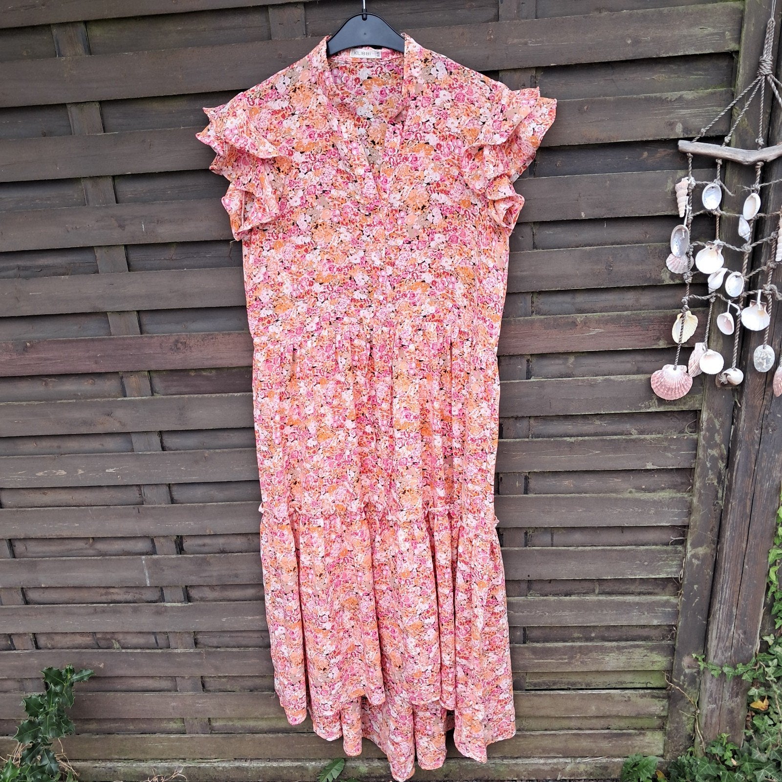 mooi lang gebloemd zomerkleed, Kleding | Dames, KILIBBI, Ophalen of Verzenden, Zo goed als nieuw, Maat 36 (S)