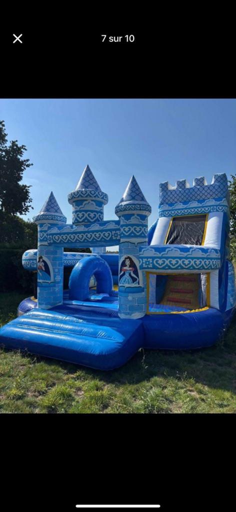 Château gonflable a louer, Enlèvement ou Envoi, Comme neuf