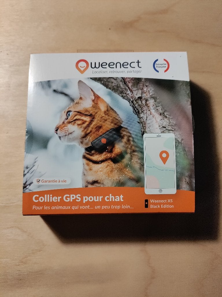 Collier GPS pour chat, Dieren en Toebehoren, Overige Dieren-accessoires, Ophalen of Verzenden, Zo goed als nieuw