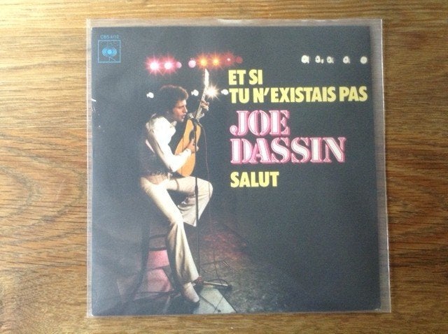 single joe dassin, Enlèvement ou Envoi, Pop, Housse de protection extérieure, 7 inch