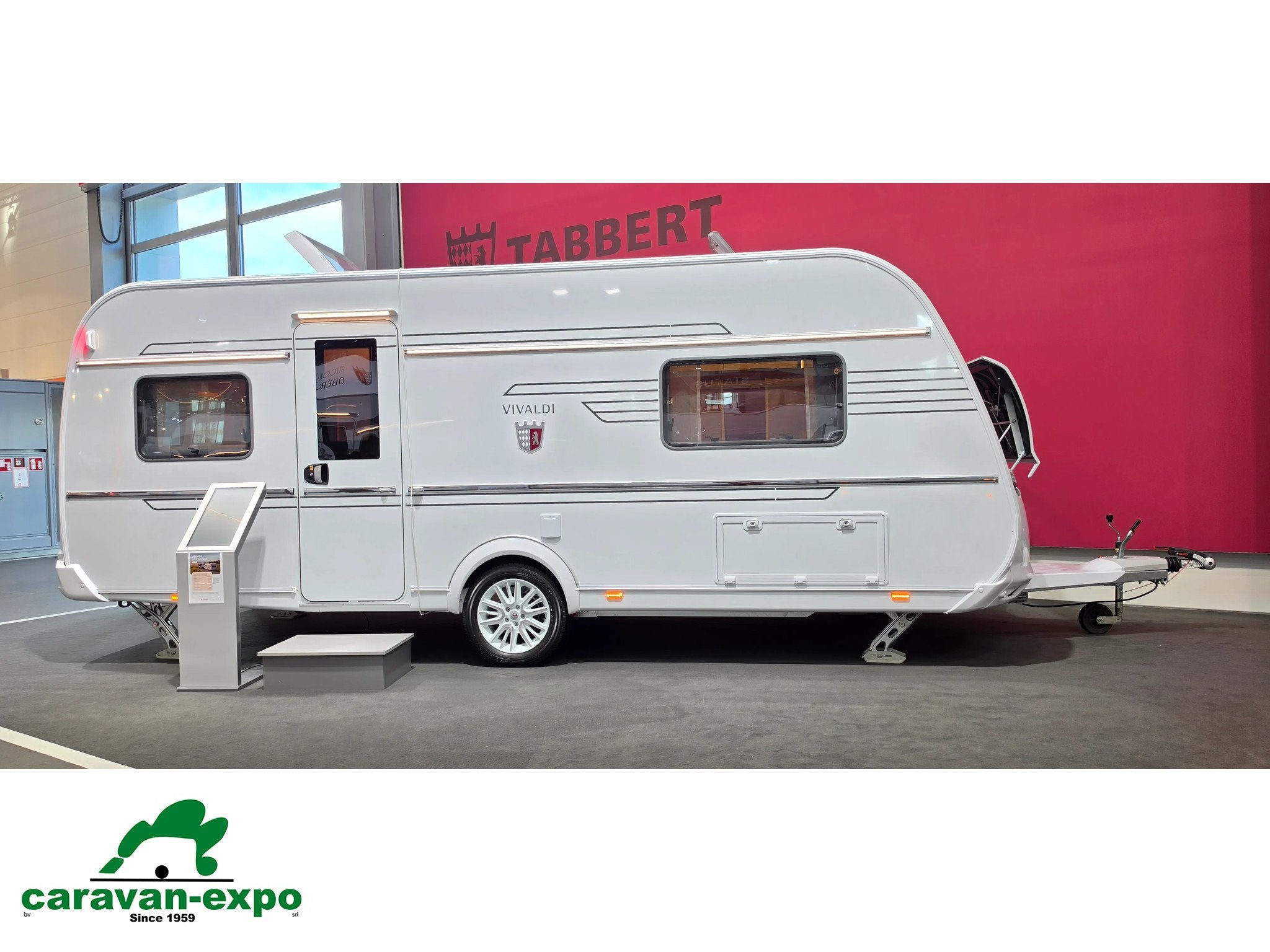 TABBERT Vivaldi 550E 2.3 2027, Tabbert, Bedrijf, 5 tot 6 meter, Tot en met 4