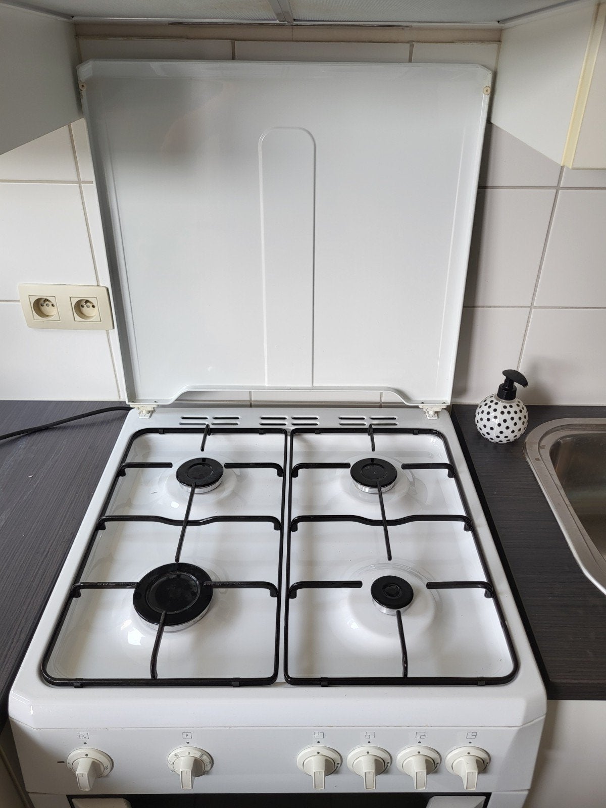 Gasvuur met oven, Enlèvement
