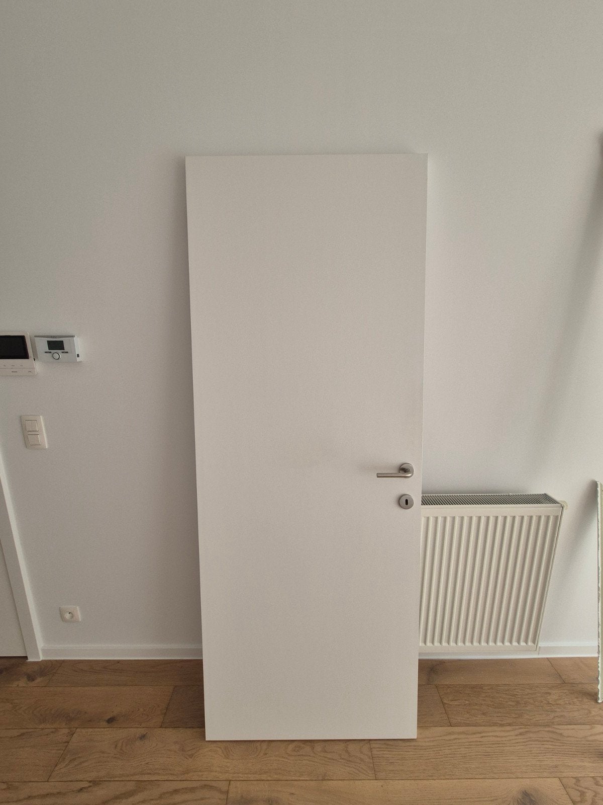 Binnendeur linksdraaiend  80x211 met deurstijl 9cm, Doe-het-zelf en Bouw, Deuren en Vliegenramen, Ophalen, Binnendeur