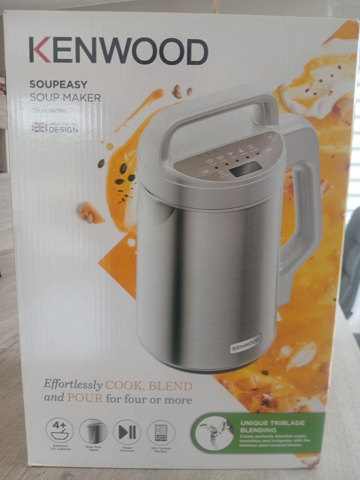 Kenwood Soupeasy, Elektronische apparatuur, Blenders, Ophalen