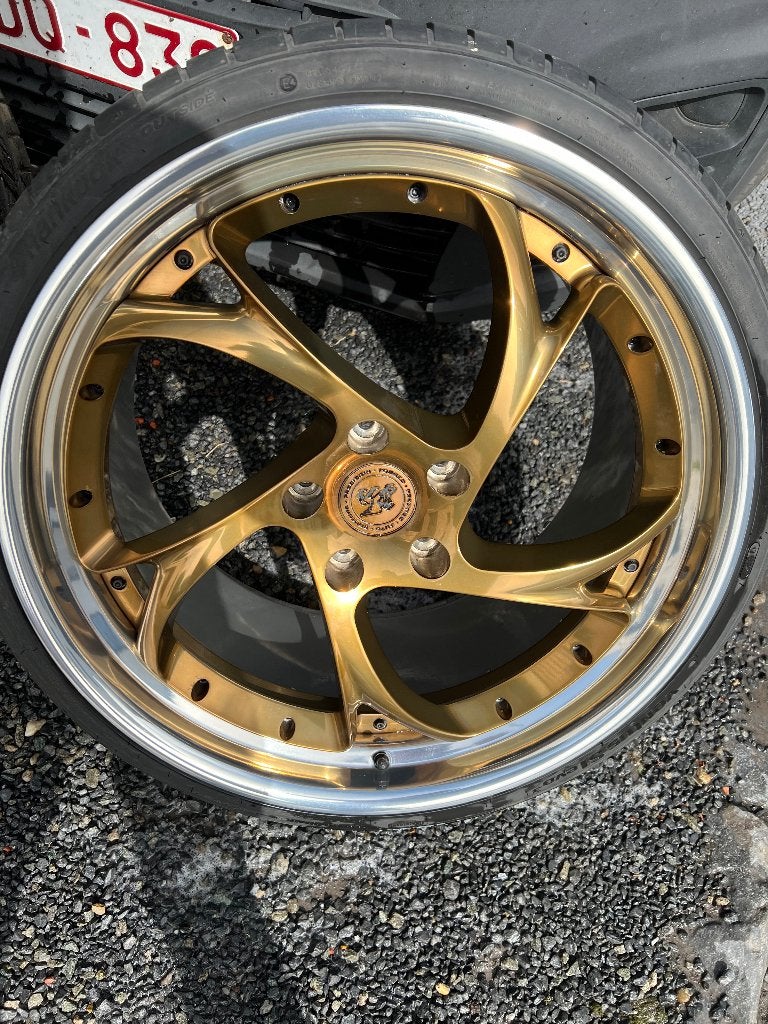 Unieke Porsche velgen 21 en 22”, Auto-onderdelen, Ophalen, Gebruikt, Velg(en), 21 inch