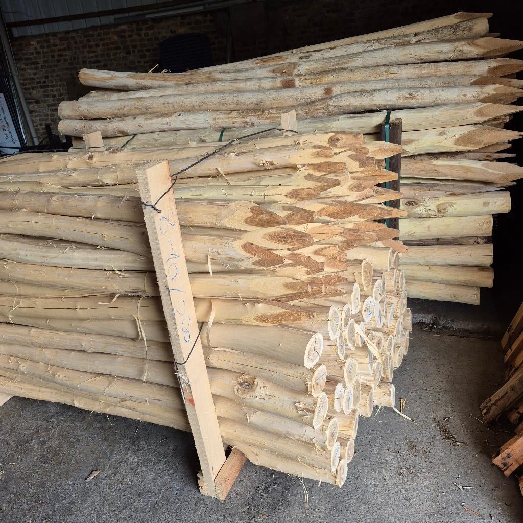 POTEAUX EN ACACIA - QUALITÉ SUPÉRIEURE -, Neuf, Poteaux, Enlèvement ou Envoi, Bois dur