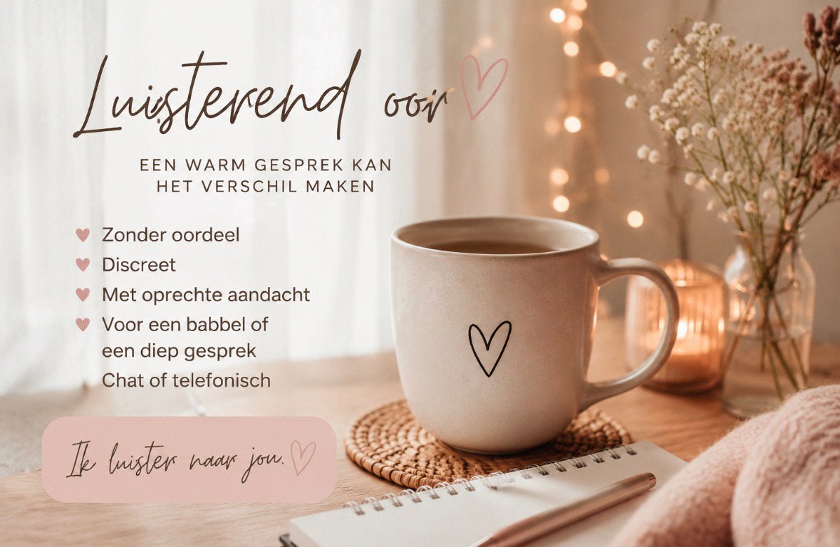 ❤️ Iemand Nodig Die Gewoon Luistert? Chat/Telefoon Mogelijk, Contacts & Messages, Amitiés