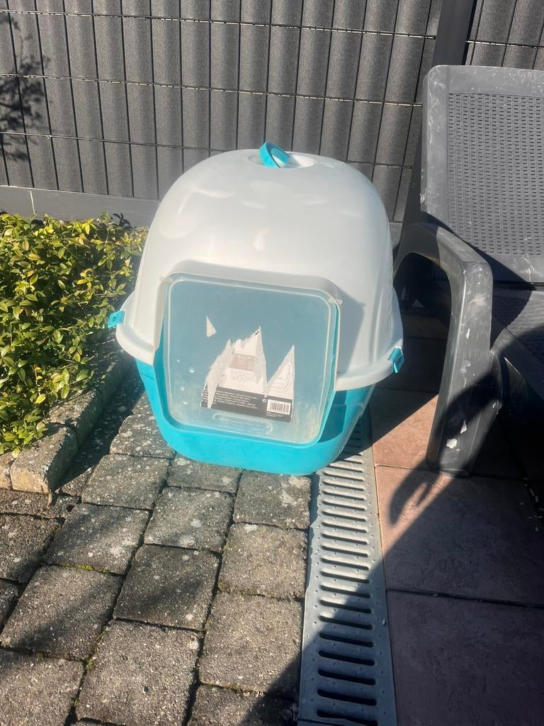 Kattenbak, Enlèvement, Utilisé, Fermé