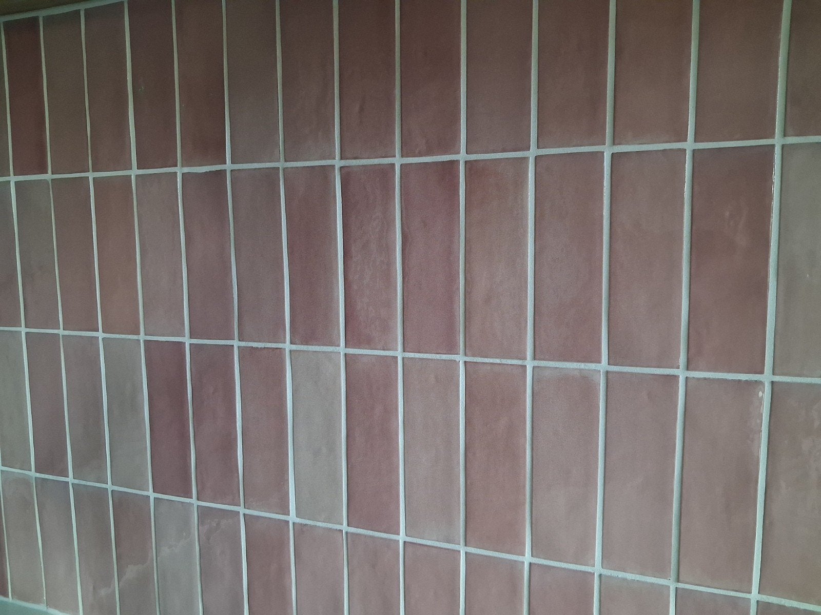 Wandtegels oud roze, ruim 2,5 vierkante meter, Ophalen, Wandtegels