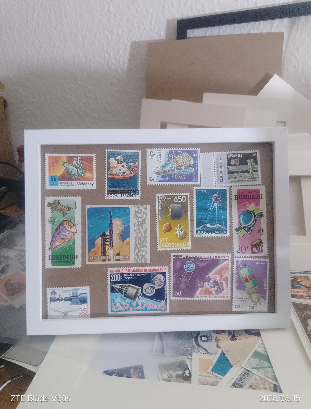 Postzegels ruimtevaart postfrisch, Postzegels en Munten, Ophalen of Verzenden
