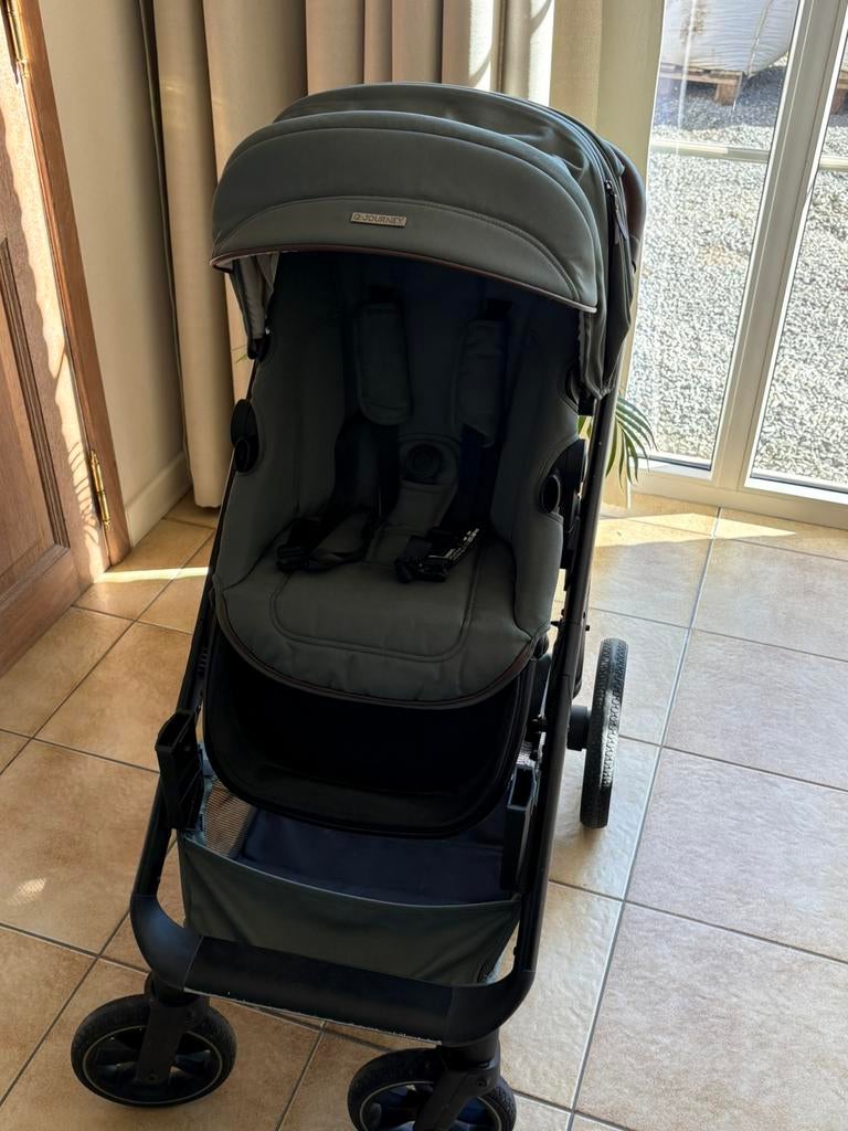 Kinderwagen buggy met draagmand, Ophalen, Zo goed als nieuw, Duomodel