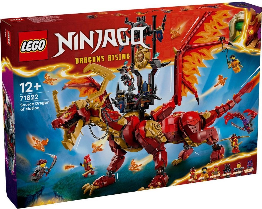 LEGO 71822 Ninjago Brondraak van Beweging nieuw, Neuf, Enlèvement ou Envoi, Lego, Ensemble complet