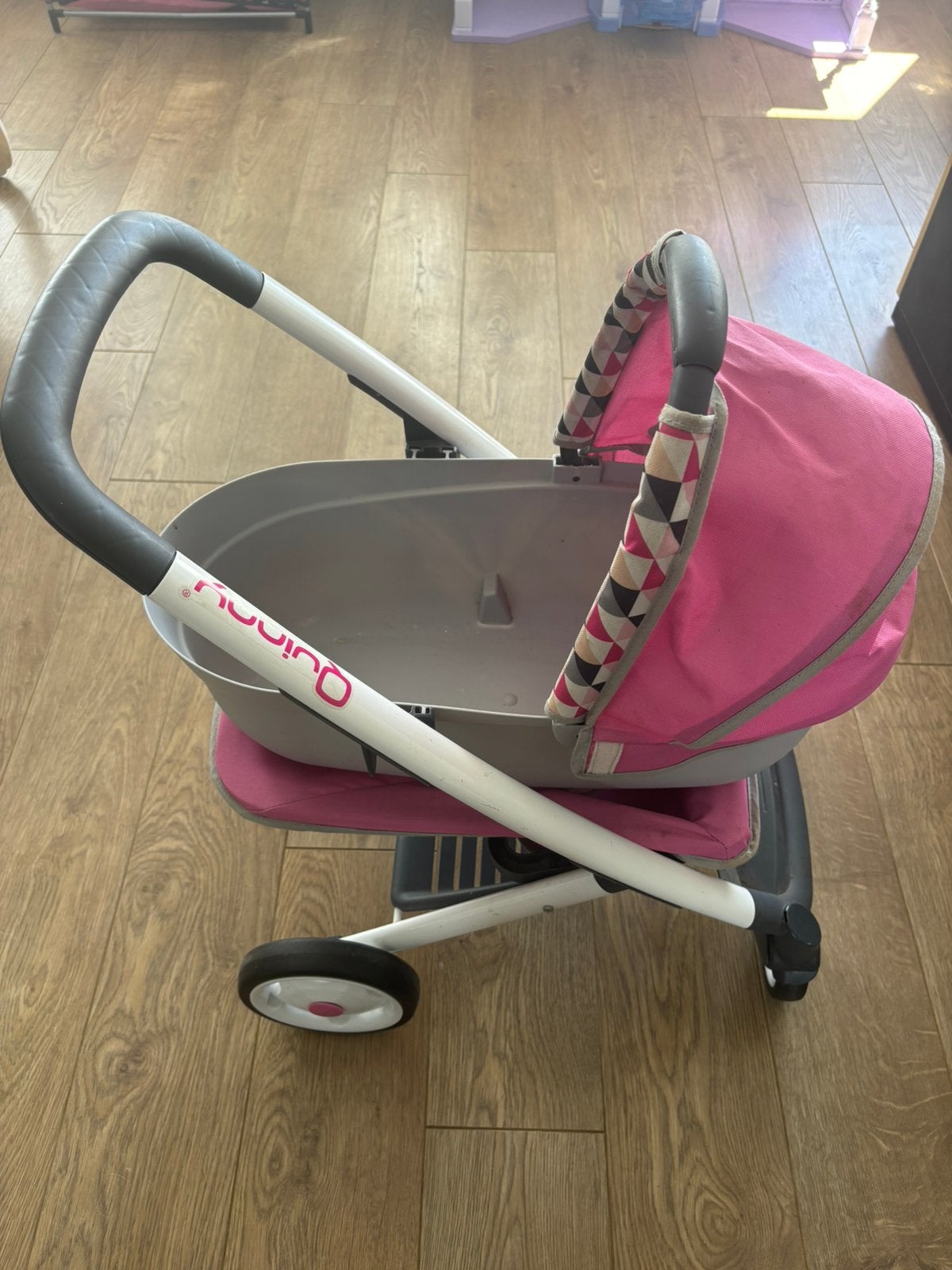 Buggy quinny en eetstoel voor poppen, Ophalen, Zo goed als nieuw
