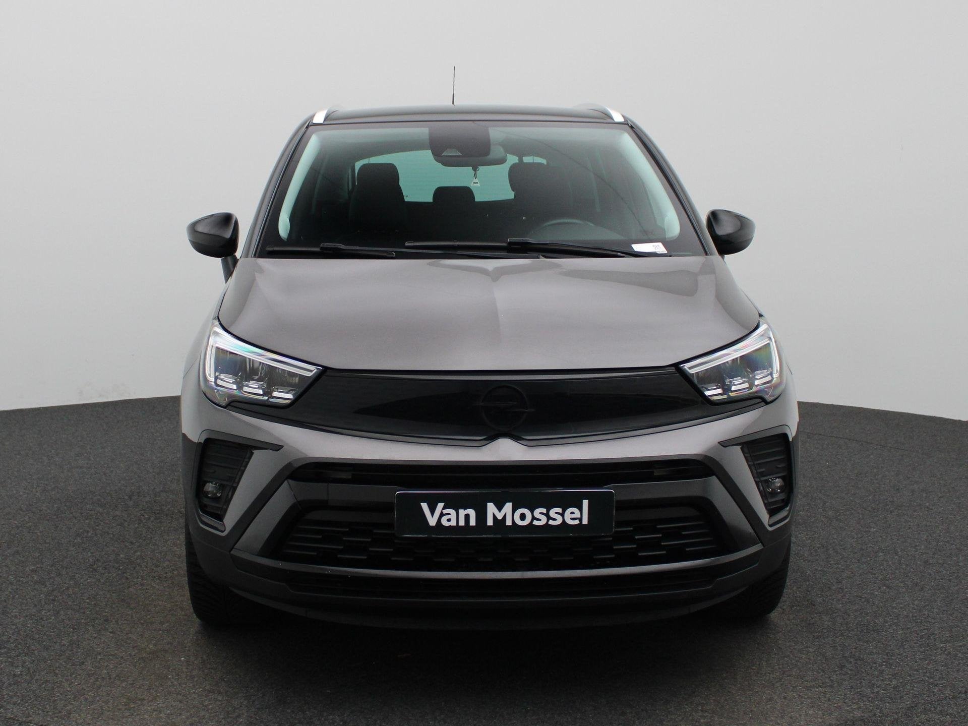 Opel Crossland 1.2 96kW Turbo S/S Auto GS Line, Auto's, Zwart, 5 deurs, 600 kg, 131 pk