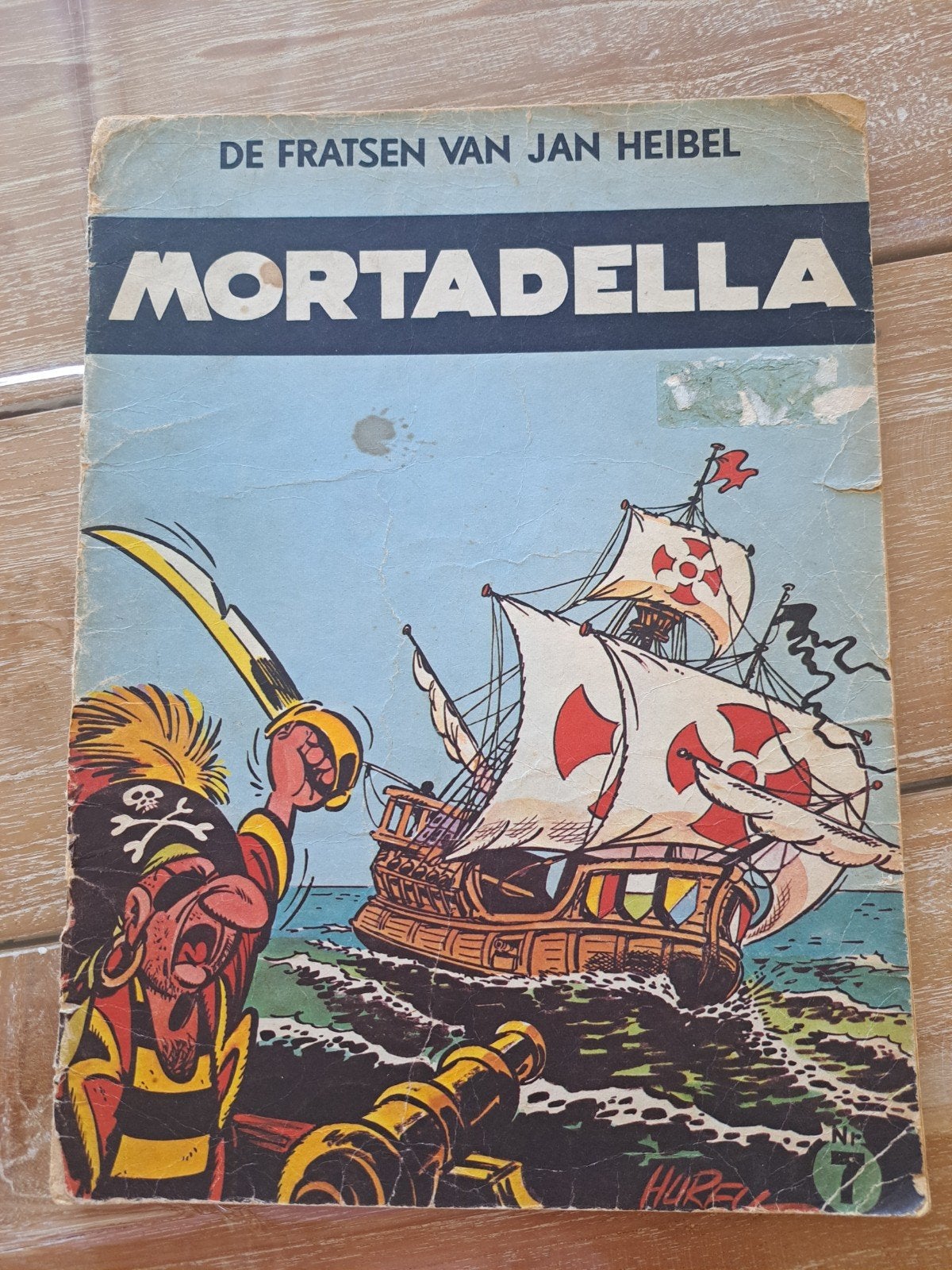 De fratsen van Jan Heibel. Mortadella, Ophalen