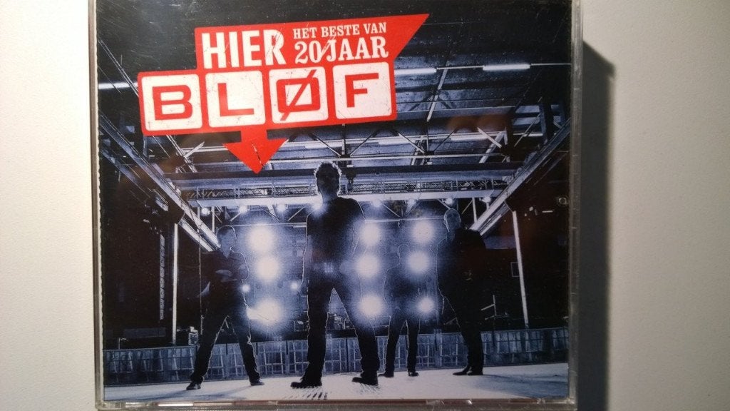 Bløf - Hier Het Beste Van 20 Jaar Bløf, Cd's en Dvd's, Cd's | Nederlandstalig, Ophalen of Verzenden, Zo goed als nieuw, Rock