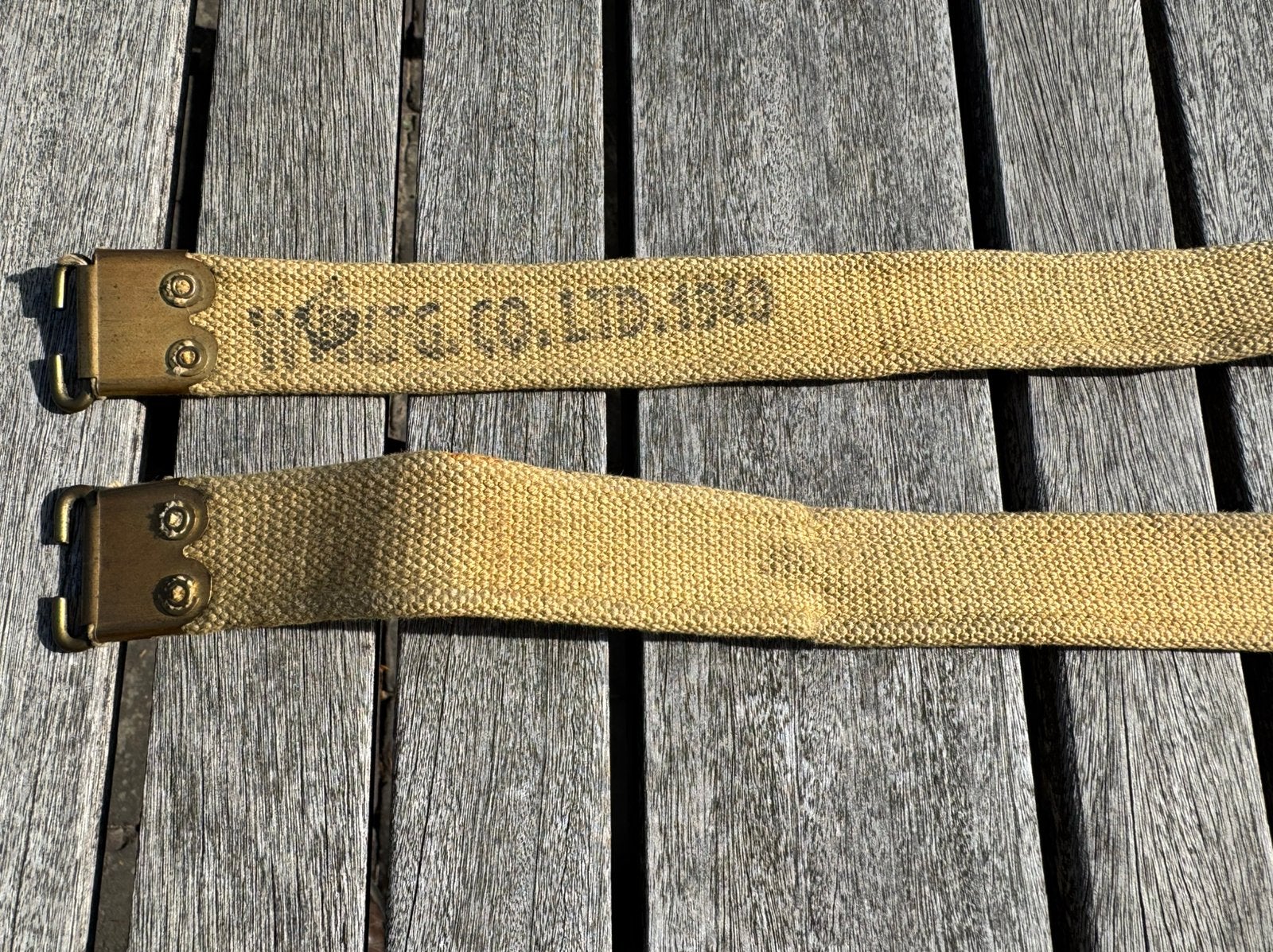 Sangle canadienne pour fusil Lee Enfield, Enlèvement ou Envoi, Armée de terre, Vêtements ou Chaussures