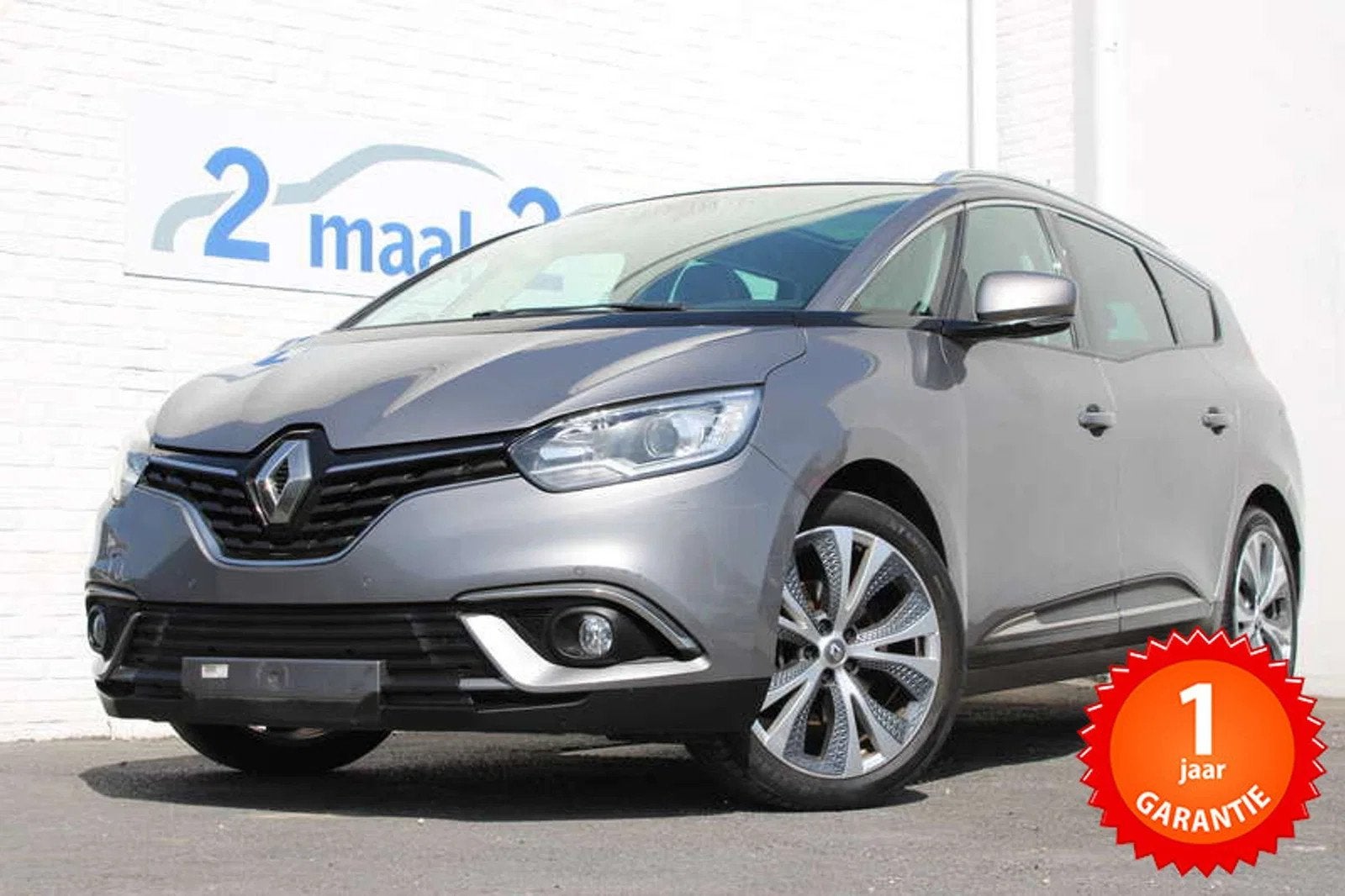 Renault Grand Scénic 1.2 7pl full option inclusief garantie, 1197 cm³, Argent ou Gris, Achat, Euro 6