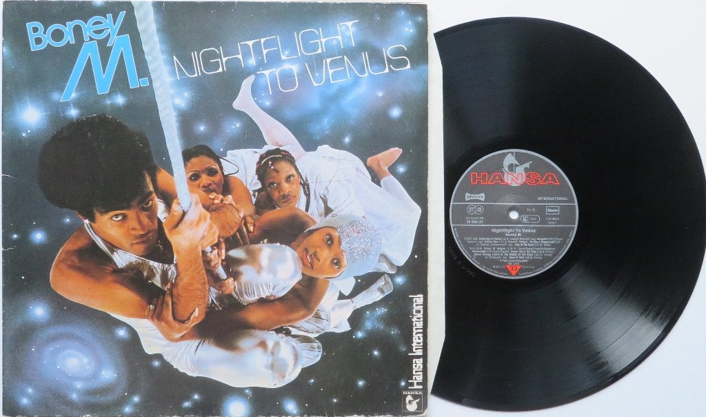 Boney.M. - Nightflight to Venus. Lp, Gebruikt, Ophalen of Verzenden, Disco, 12 inch