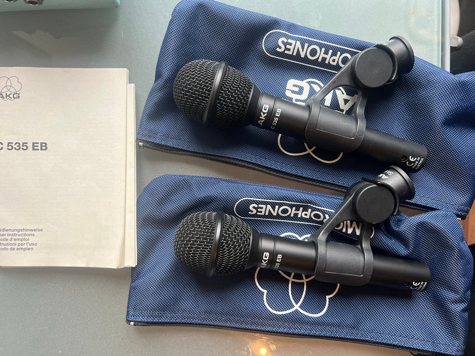 AKG C353EB (pair), Ophalen, Zo goed als nieuw