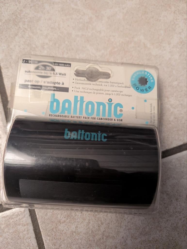 BATTERIE POUR CAMÉSCOPE BATTONIC J961 M, Enlèvement ou Envoi