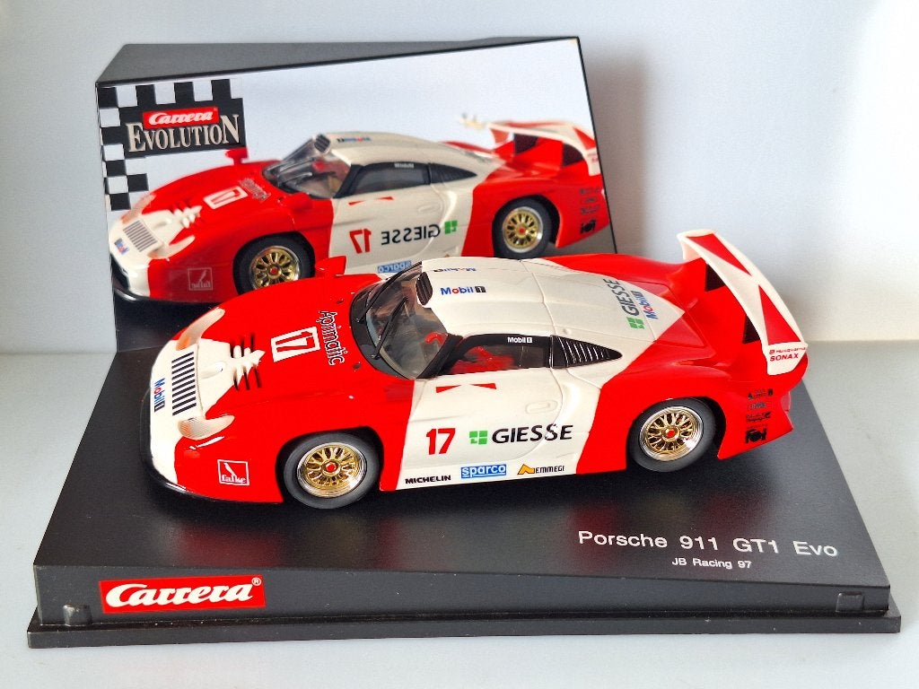 Carrera Evolution Porsche 911 GT1 25402 (Nergens Goedkoper ), Racebaan, Carrera, Nieuw, Ophalen of Verzenden
