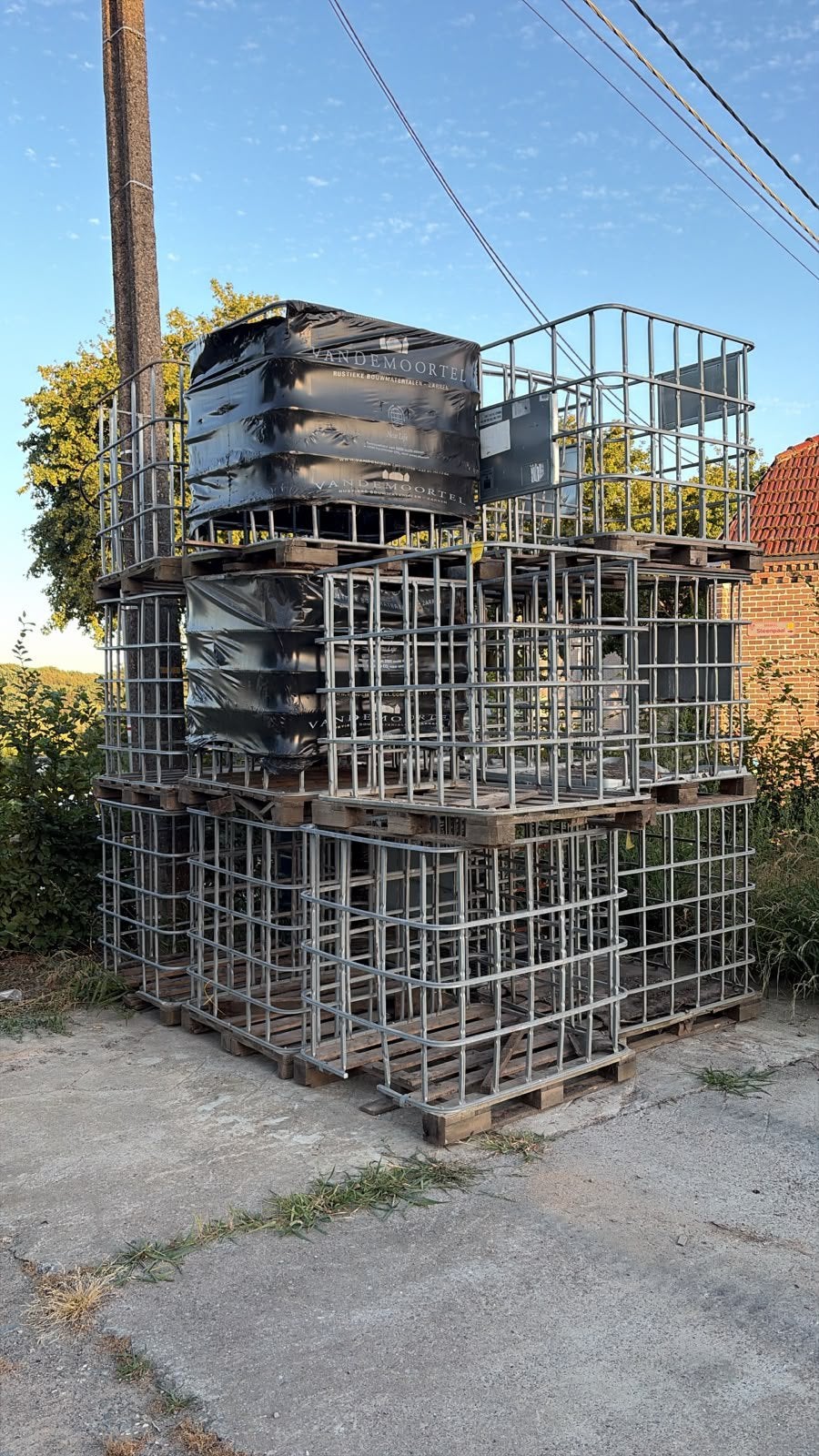 IBC kooi, Ophalen, Zo goed als nieuw