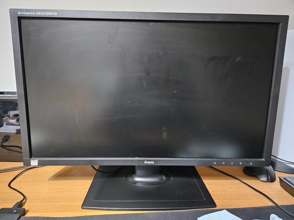 Gaming Monitor Iiyama, Computers en Software, Monitoren, Gebruikt, 60 Hz of minder, DVI, HDMI, VGA, Gaming, Ingebouwde speakers