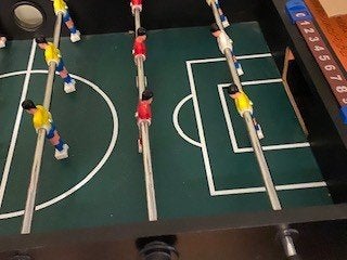 tafelvoetbalspel, Enlèvement, Utilisé