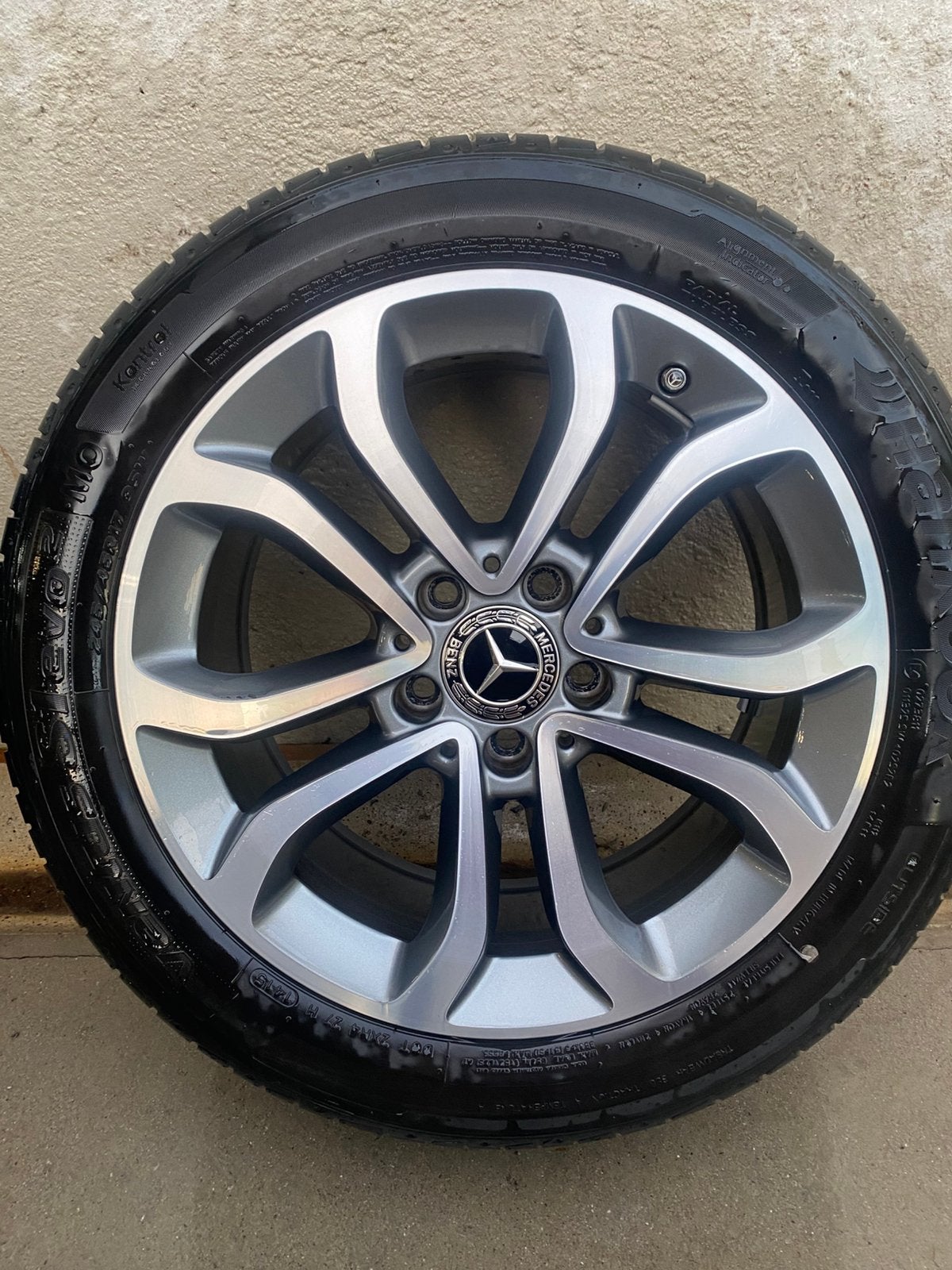 Jantes Mercedes 17 pouces, Enlèvement, 17 pouces, Pneus été, Pneu(s)