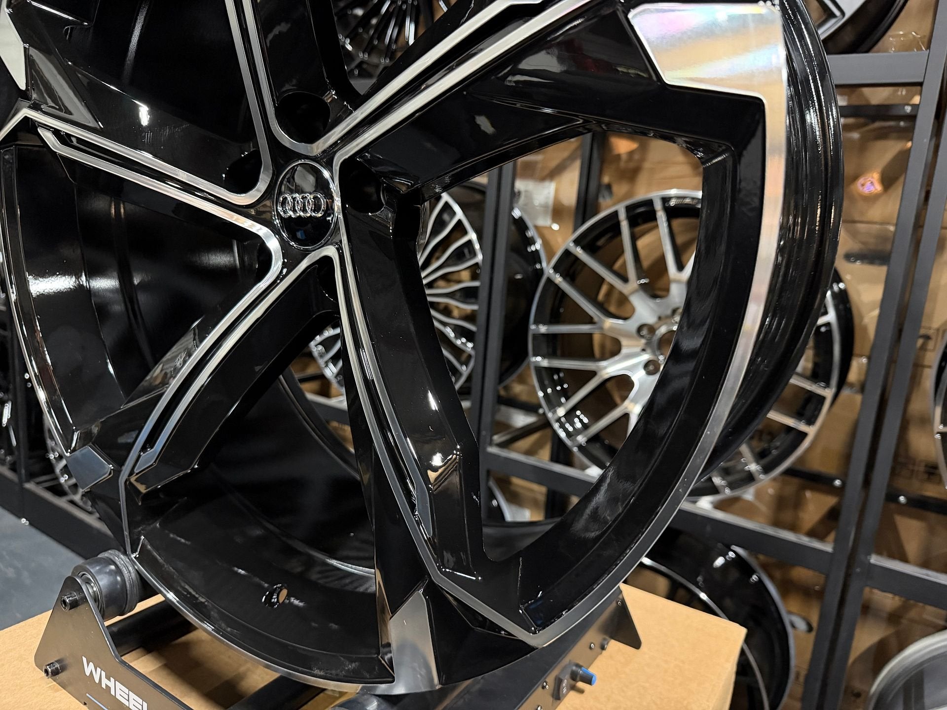 23'' AUDI RS LOOK 5X112 velgen E-tron Q7 SQ7 Q8 SQ8 RS RSQ8, Auto-onderdelen, Gebruikt, Velg(en), -, -