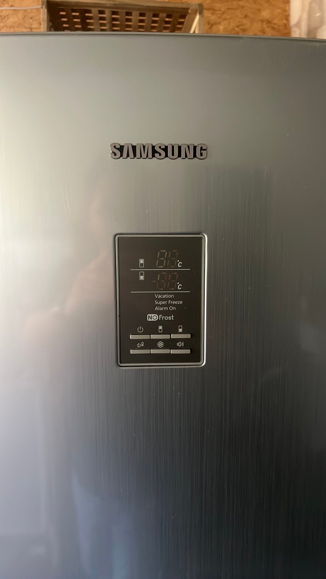 Réfrigérateur Samsung avec congélateur, Electroménager, 160 cm ou plus, Enlèvement, Utilisé, 60 cm ou plus