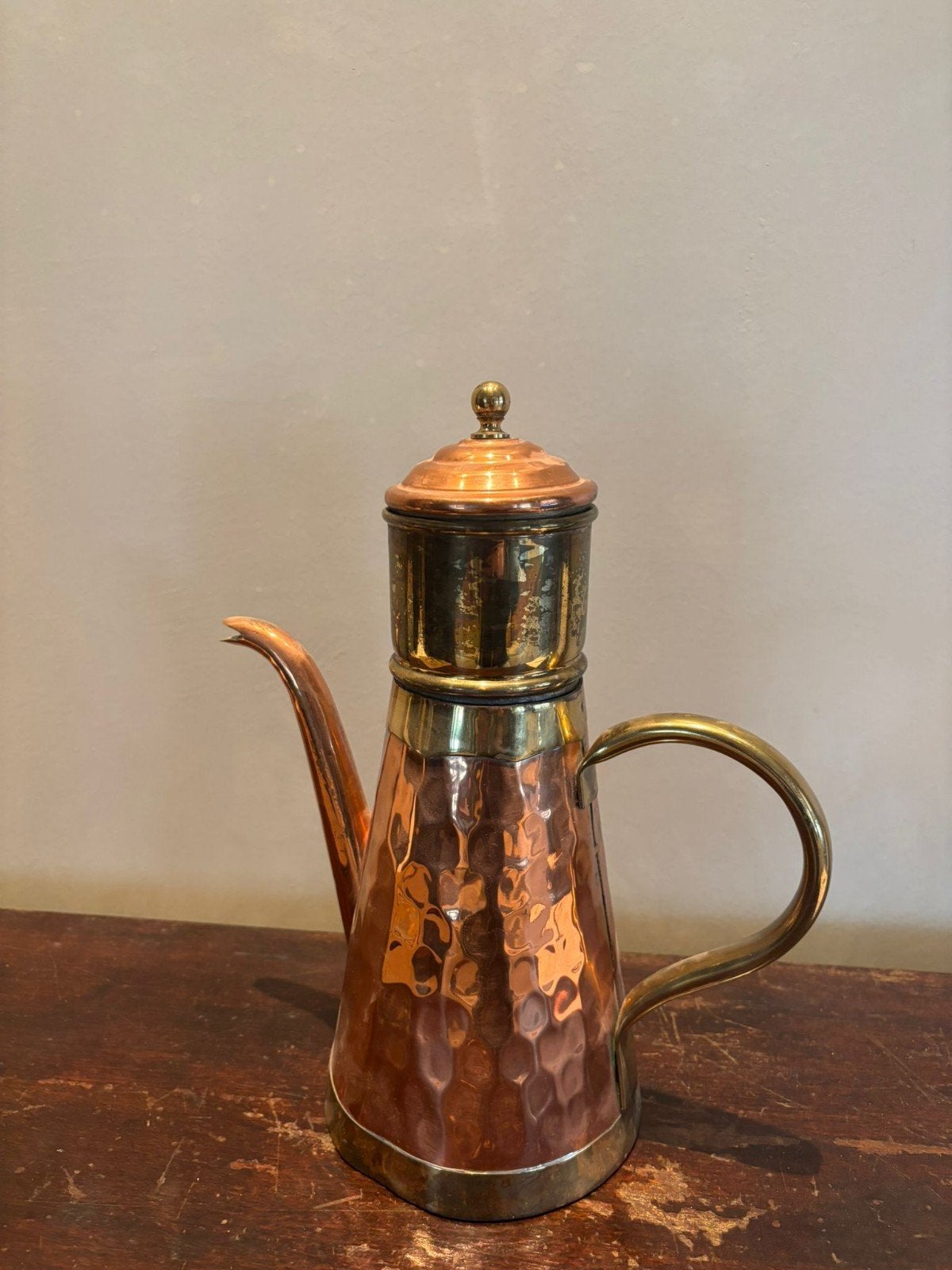 koperen koffiekan, Antiek en Kunst, Ophalen