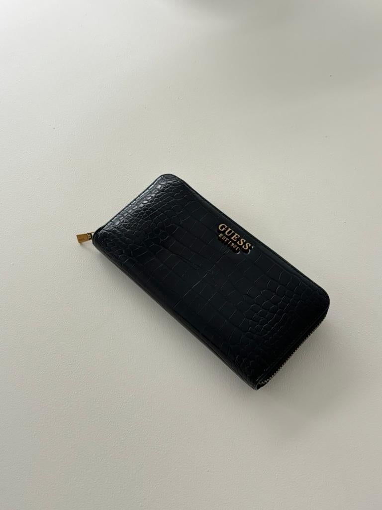 Guess zwarte portemonnee, Ophalen, Zo goed als nieuw, Guess