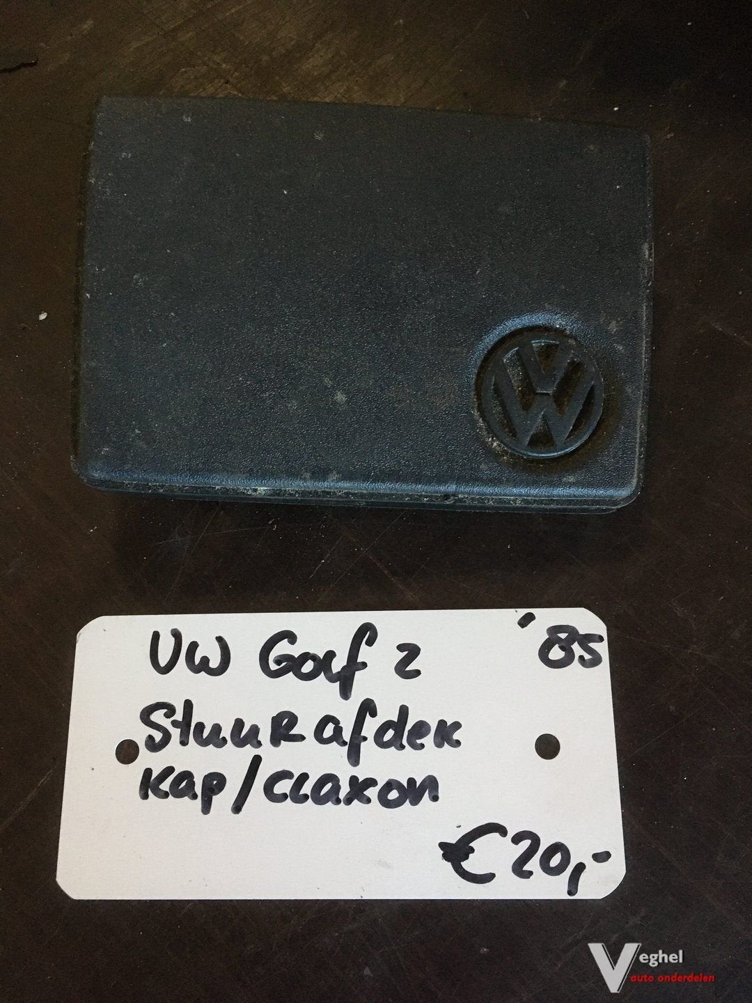 Vw golf stuurkap /claxon 1985, -, Utilisé, -, -
