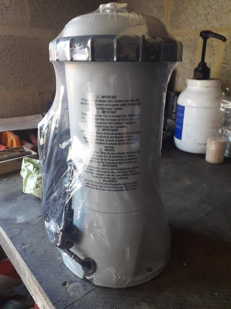 Pompe piscine intex, Enlèvement, Pompe