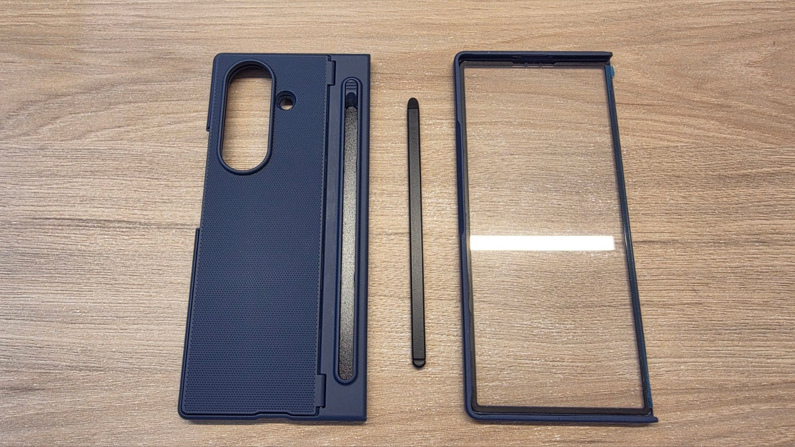 Samsung z fold 7 s pen bescherm hoes blauw, Enlèvement ou Envoi