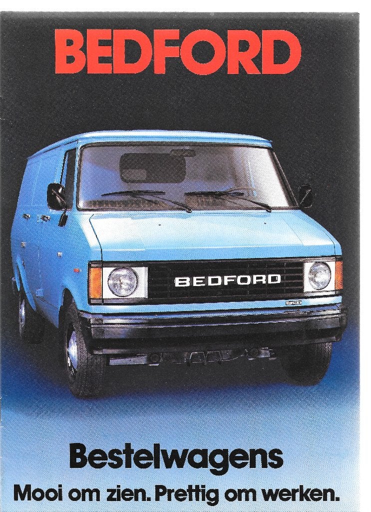 BEDFORD CF,  1980, Boeken, Auto's | Folders en Tijdschriften, Zo goed als nieuw, Overige merken, Ophalen of Verzenden