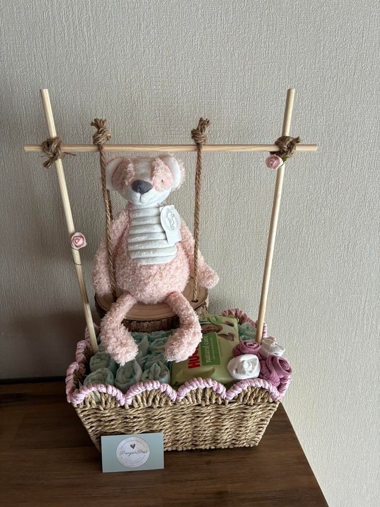 Pampermand met Happy Horse Knuffel, Kinderen en Baby's, Kraamcadeaus en Geboorteborden, Ophalen of Verzenden, Nieuw, Kraamcadeau