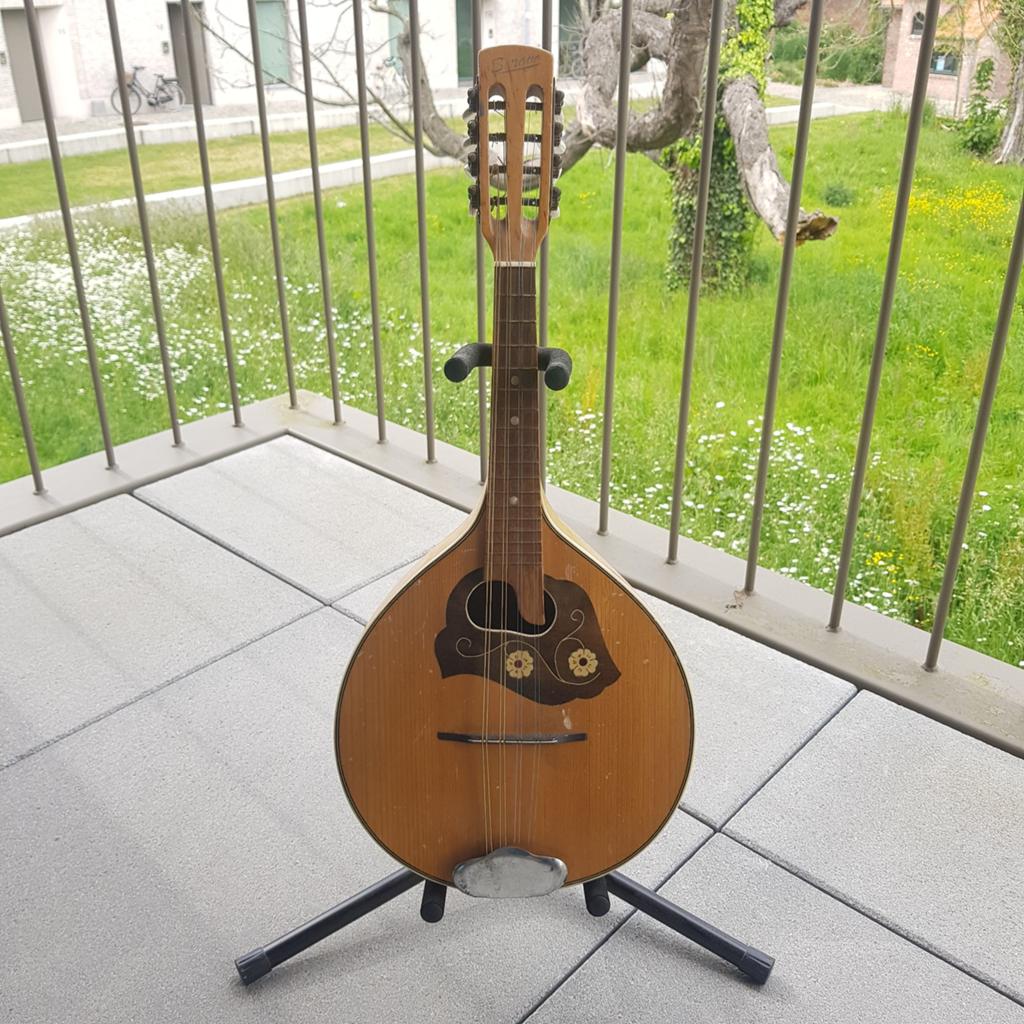 Antieke mandoline 'Serano', Muziek en Instrumenten, Snaarinstrumenten | Overige, Ophalen of Verzenden, Gebruikt, Overige typen