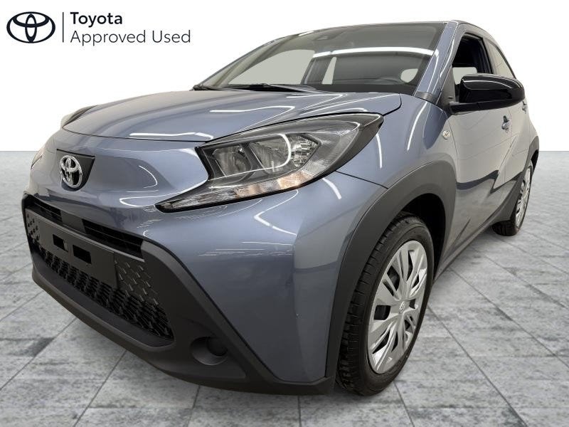 Toyota Aygo Play + Automaat, Auto's, Automaat, Blauw, 72 pk, 5 deurs