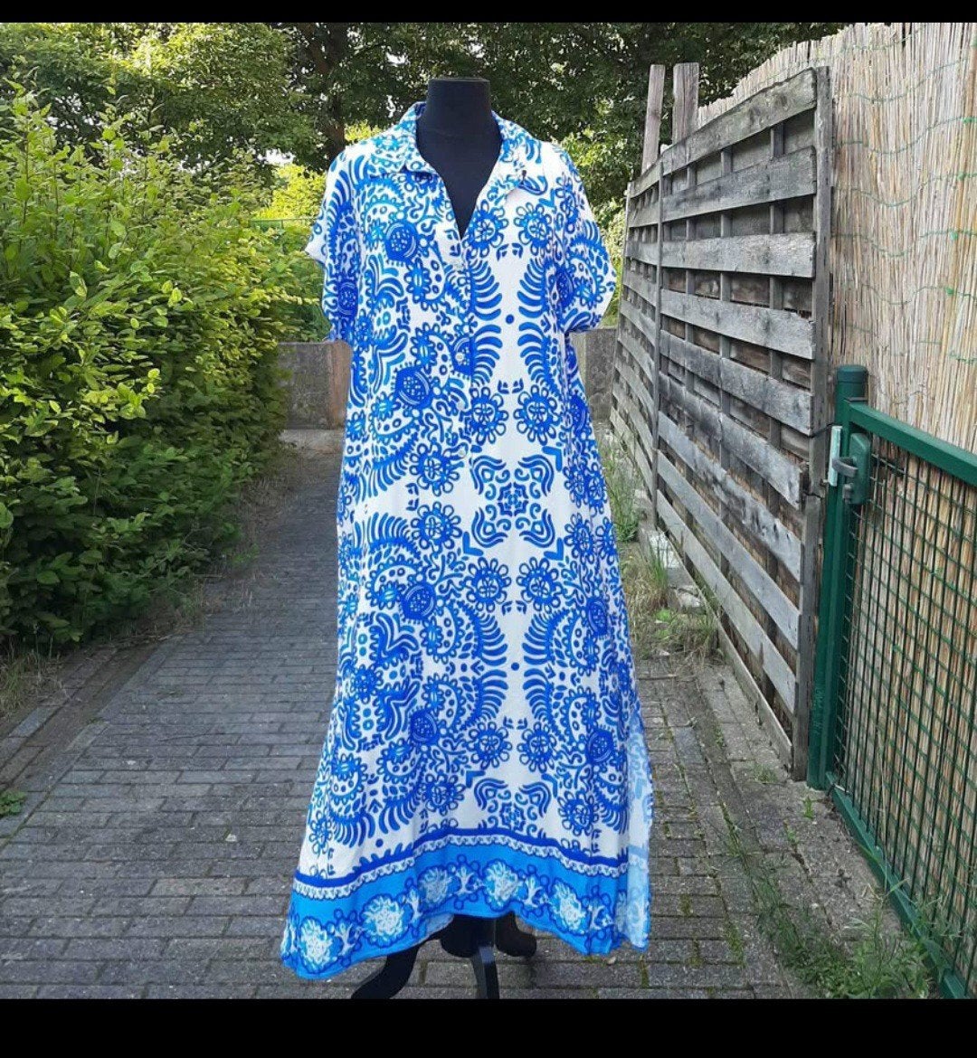 Zomerjurk maat 38, Lolaliza, Ophalen, Nieuw, Blauw